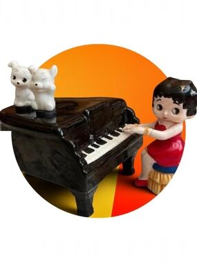 Betty Boop Vandor 1983 Piano Music Box